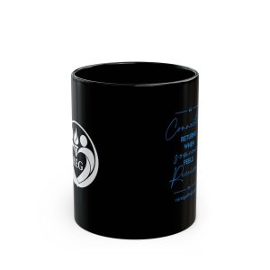 Connection Returns When Someone Feels Received Mug | Black Ceramic Coffee Cup